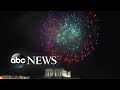 Athens Greece Welcomes In The New Year