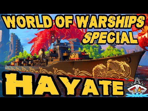 Hayate mit Sexy Tarnung 💖 im Goldene Woche Special ⚓️ in World of Warships 🚢