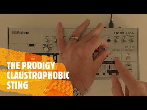 THE PRODIGY 'CLAUSTROPHOBIC STING ' TB-303 / TB-03 / TB-3 / TD-3 PATTERN