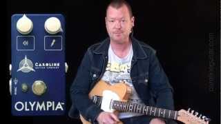 Video thumbnail for Caroline Guitar Company: OLYMPIA Fuzz by Brett Kingman