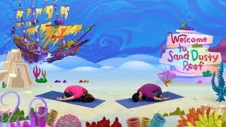 Captain McFinn Yoga Poses Turtle &amp; Starfish