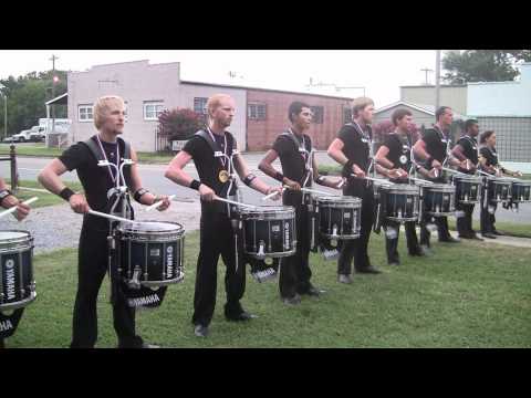 Bluecoats Snares 2011 - Show Warmup