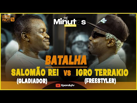 SALOMÃO REI VS TERRÁKIO 25 MINUTOS DE FREESTYLE I BATALHA COMPLETA T2 E2