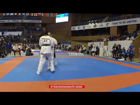 2nd KWU EC, 1/4, -60kg Dimitra Poulaki (Greece) - Emma Markwell (Great Britain, aka)