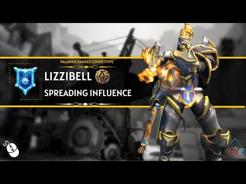 266K+ Heals CORVUS BETTER THAN EVER LizziBell (Diamond) Paladins Ranked Competitive