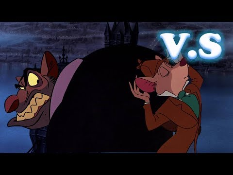 Batalla Disney "Basil vs Ratigan"