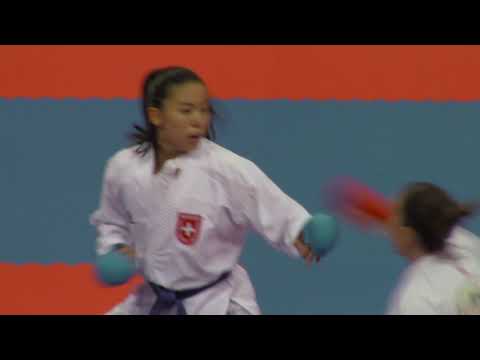 Premier League 2019 Shanghai Female -55 Burkitt Cadla (ENG) vs Schaerer Maya (SUI)