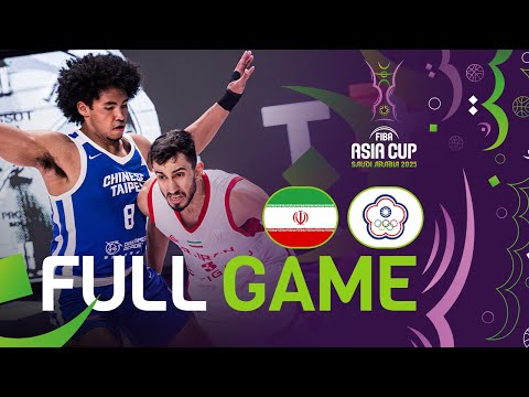 Quarter-Finals | Iran v Chinese Taipei | Full Basketball Game | FIBA Asia Cup 2025
