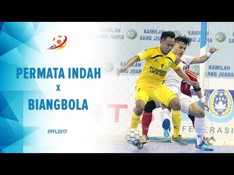 Permata Indah Manokwari (2) vs (1) Biangbola FC Bogor - Highlight Pro Futsal League 2017
