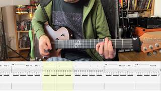 Grip Inc. - Pathetic Liar (Guitar Playthrough with Tabs)