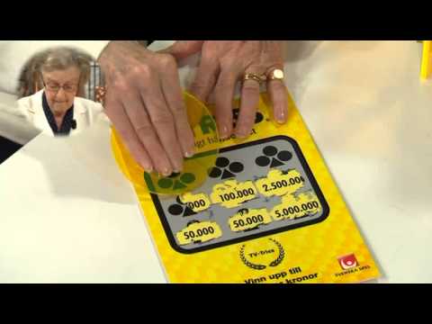 Triss: Sanny från Södertälje skrapar - Nyhetsmorgon (TV4)