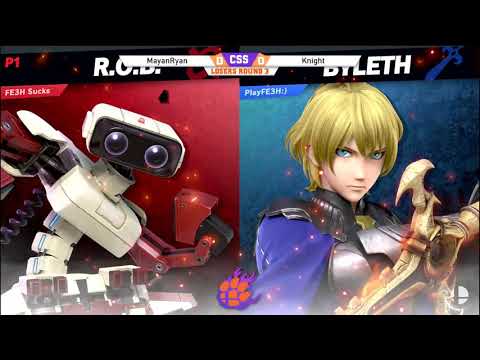 Clemson Smash Series 26 - Losers - Knight (R.O.B.) vs. MayanRyan (Byleth) - SSBU