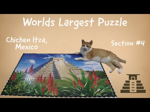 Worlds Largest Puzzle - Section 4 - Chichen Itza, Mexico