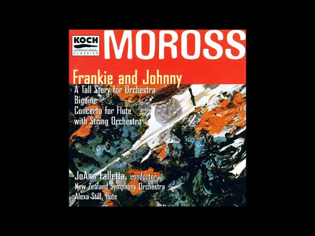 Jerome Moross (1913-83): Concerto for flute and string quartet (1978), version with string orchestra