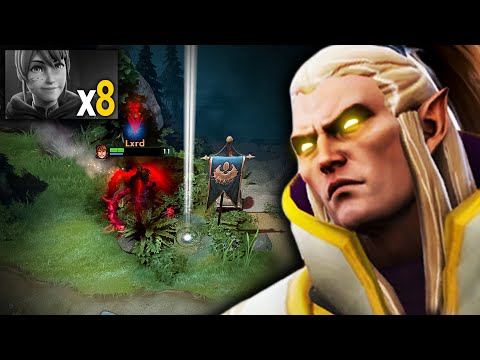 COMPLETELY DESTROYED RADIANT TEAM | EPIC INVOKER 21 KILLS | Dota 2 Invoker