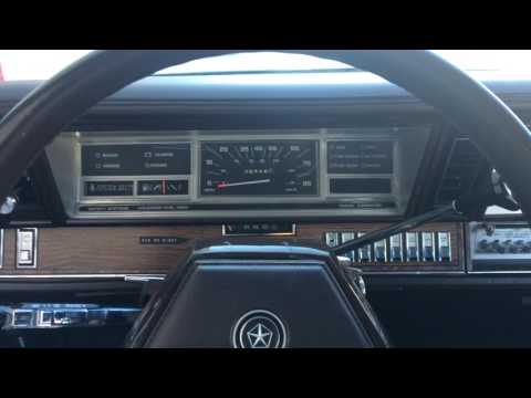 1983 Chrysler Town & Country Electronic Voice Alert System