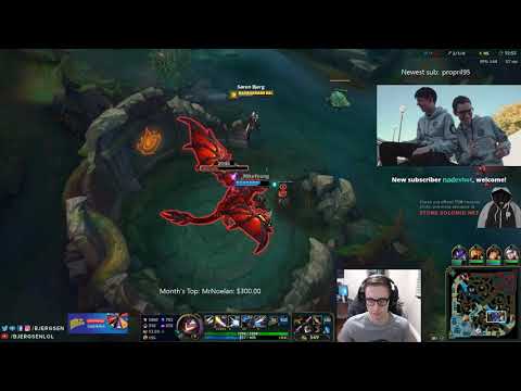 [TSM Bjergsen] - Lucian vs Irelia Top Pre Season 8 Full HD