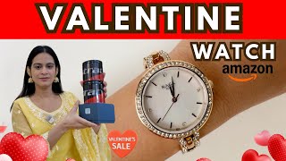 VALENTINE GIFT IDEAS FOR GIRLFRIEND 💝 EXPENSIVE LOOK WATCHES ON AMAZON| TITAN RAGA, FASTRACK, SONATA