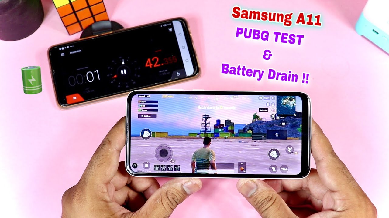 Samsung Galaxy A11 PUBG Test - Battery Drain| PUBG Performance| Gaming Review !!