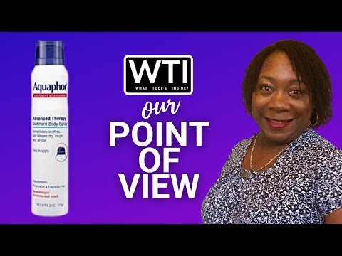 Aquaphor Healing Ointment Body Spray - WTI product video review