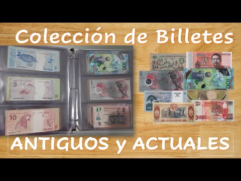 Mi Colección de Billetes ANTIGUOS y ACTUALES de Varios Países del Mundo - 141 sin repetir