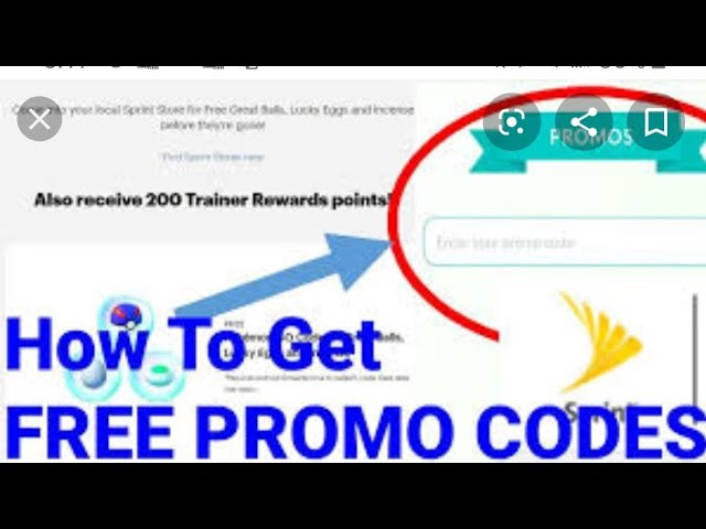 Free Promo Codes For Pokemon Go