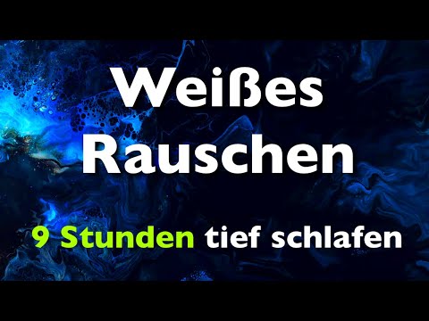 Weißes Rauschen 9 Stunden - mit sanfter Einschlafmusik ✯ white Noise - Tinnitus Hilfe,  Einschlafen
