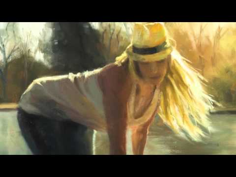 Touched by the Sun - original oil painting by Christopher Clark, fine artist