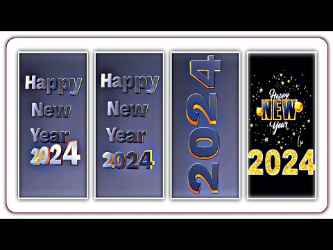 Happy New Year 2024🗽Alight motion Video Editing🥂New Year Status Editing🌼Viral Text Xml🗽Khushboo🍵Tech