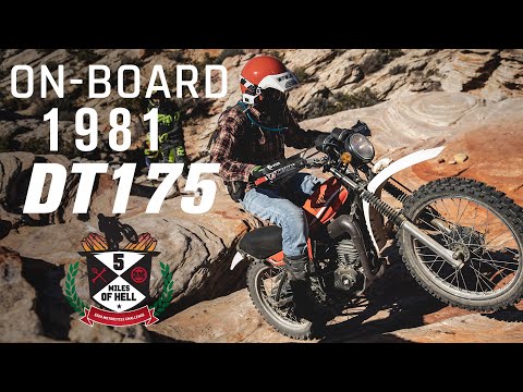 Riding a 1981 Yamaha DT175 Enduro Motorcycle Through 5 Miles of Hell