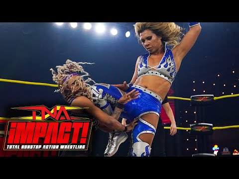 Gisele Shaw Topples Tasha Steelz in Knockouts Action | TNA iMPACT! July 11, 2024