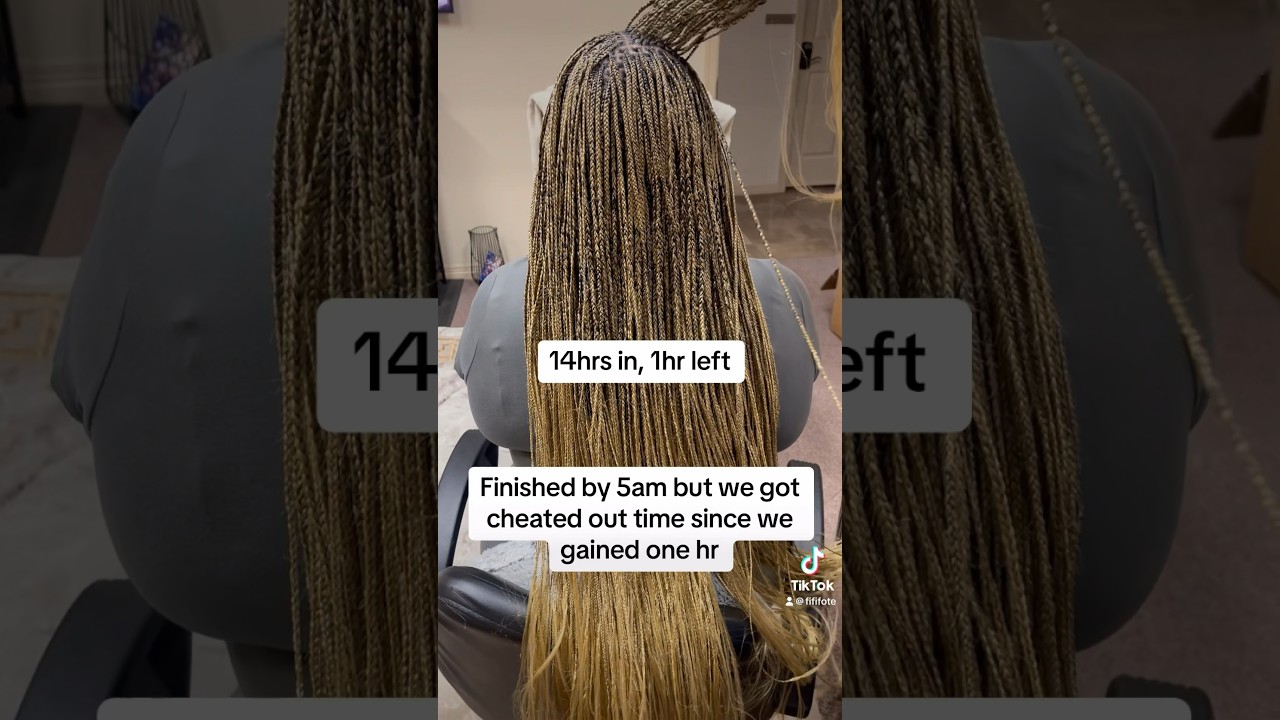Micro Knotless braids