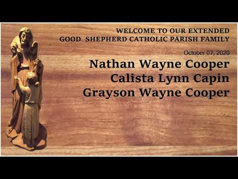 October 10 2020 - 0430 PM Mass Livestream