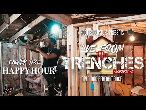 CountUp Dre - Happy Hour | Live From The trenches| Mic Performance🎙 (Muskegon Heights)