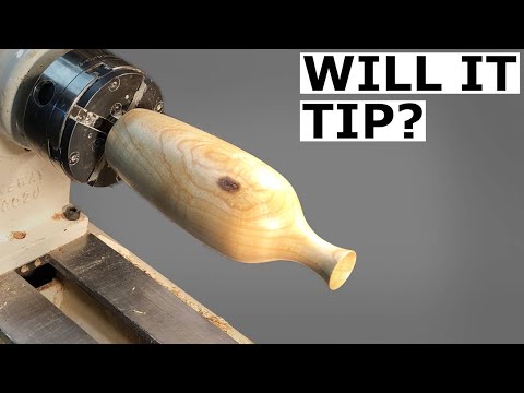 Woodturning - Weighted Twig Pot