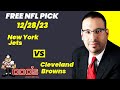 NFL Picks - New York Jets vs Cleveland Browns Prediction, 12/28/2023 Week 17 NFL Expert Best Bets