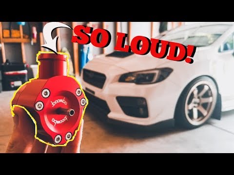 WRX gets LOUD TURBO flutter *Boomba BPV Install*