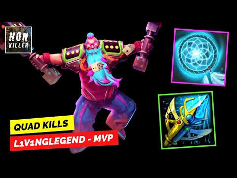 HoN Blacksmith DREAMCATCHER with STAFF OF THE MASTER - MVP