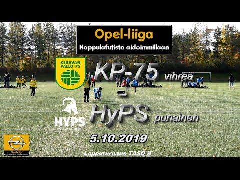 Opel Liiga KP-75 Vihreä vs HyPS Punainen 5.10.2019