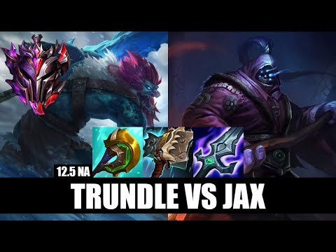 Trundle Top vs Jax Master/Grandmaster NA 12.5