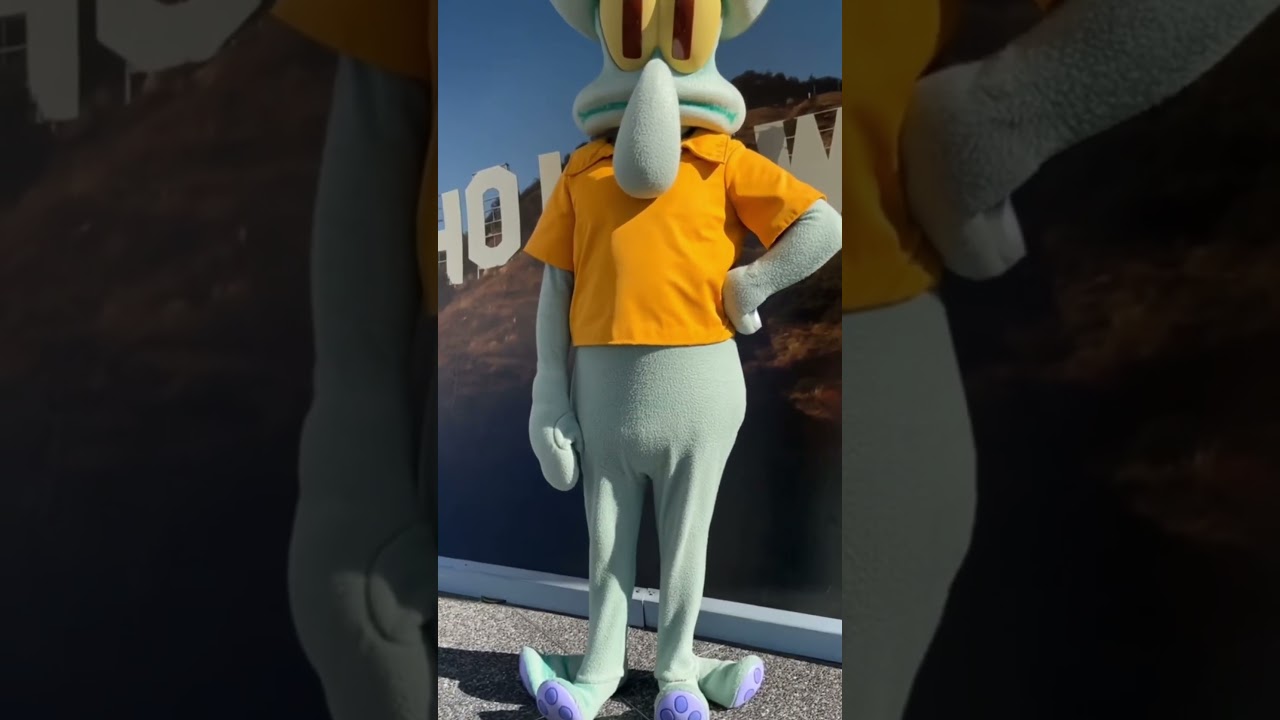 Universal Studios SpongeBob. #universalstudios #universal #universalstudioshollywood #squidward