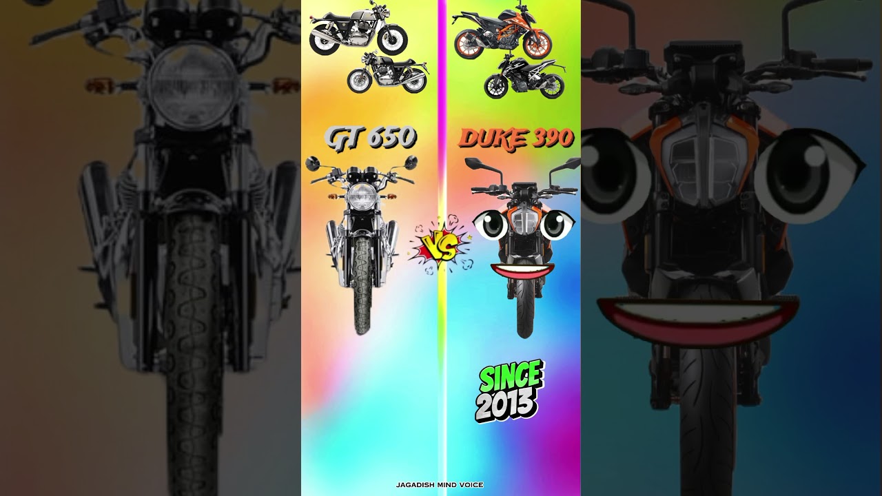 GT 650 🤜🏻🤛🏻 DUKE 390 #trending #viral #new #shorts #comperision #shortvideo