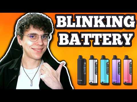 Yocan Battery Blinking 3 Times