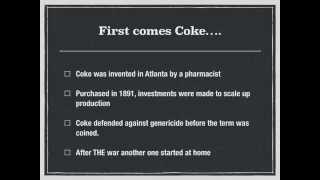 Cola Wars - Intro