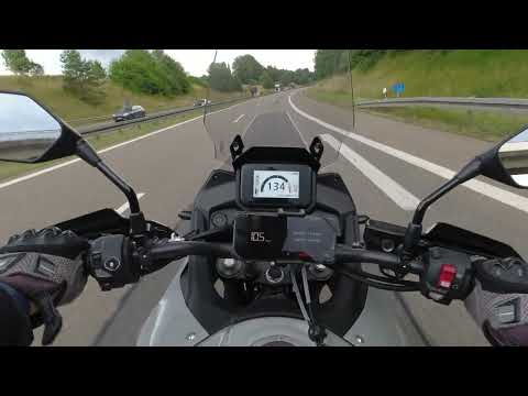 Thumbnail for Honda XL750 Transalp, TopSpeed (GPS), Autobahn (2025) by Honda Transalp