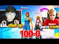 CLIX DEFEATS MOST TOXIC KID For 100 0 WAGER RECORD Ronaldo Celebration Fortnite