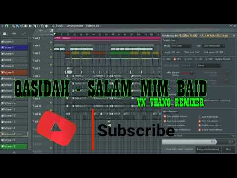 QASIDAH REMIX TERBARU - SALAM MIM BAID
