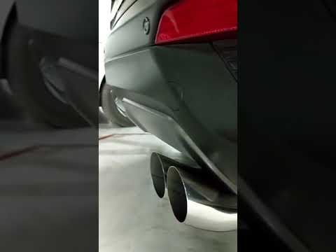 Borla double tip muffler spitfire installed in hyundai creta