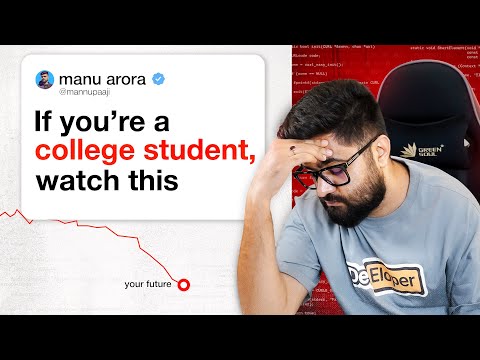 If You’re a BTech Student, This Will Change Everything | College Guide | Manu Arora