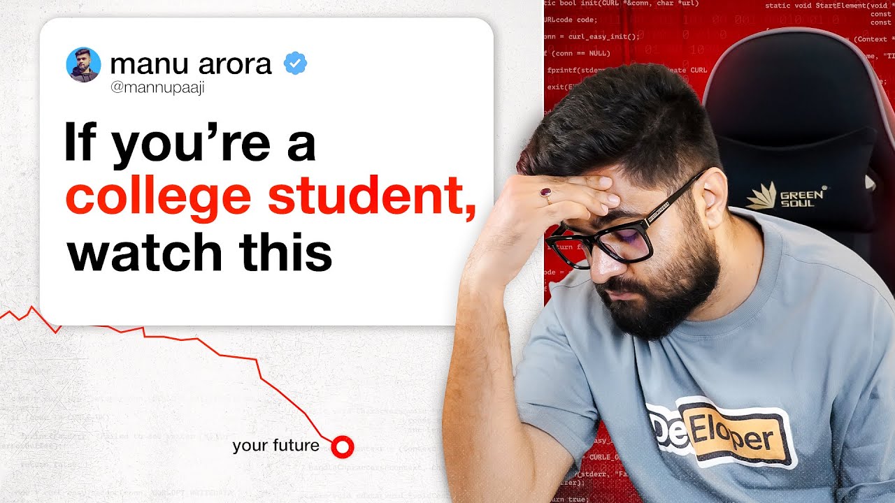 If You’re a BTech Student, This Will Change Everything | College Guide | Manu Arora